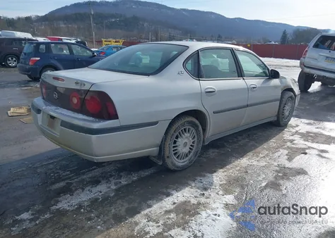 2000 Chevrolet Impala z USA, uszkodzony, nr VIN 2G1WF55E2Y9187553